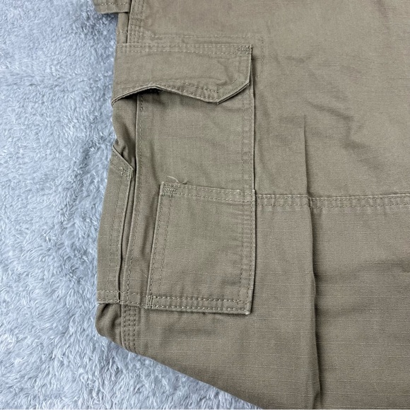 Wrangler Riggs Workwear Ripstop Ranger Utility Cargo‎ Pant Size 46 Bark Color - Picture 6 of 13